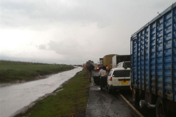 Rain-related gridlock traps many in Narok